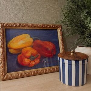 Framed Bell Pepper Art Print